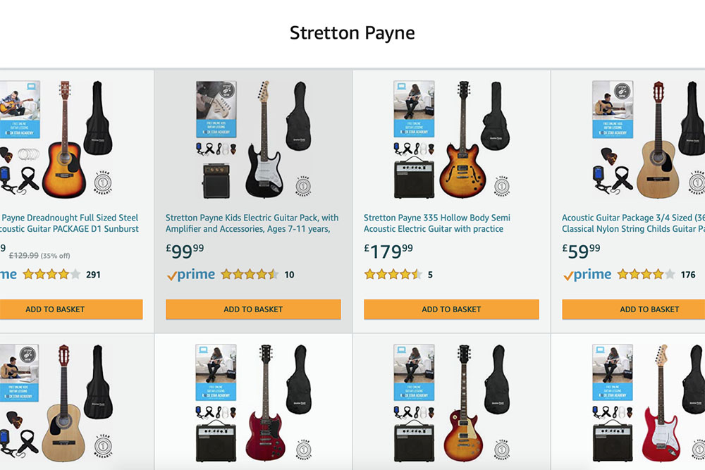 Stretton Payne Amazon Store Front