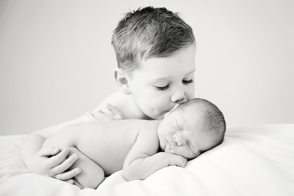 George & harry Newborn Photography Sitting